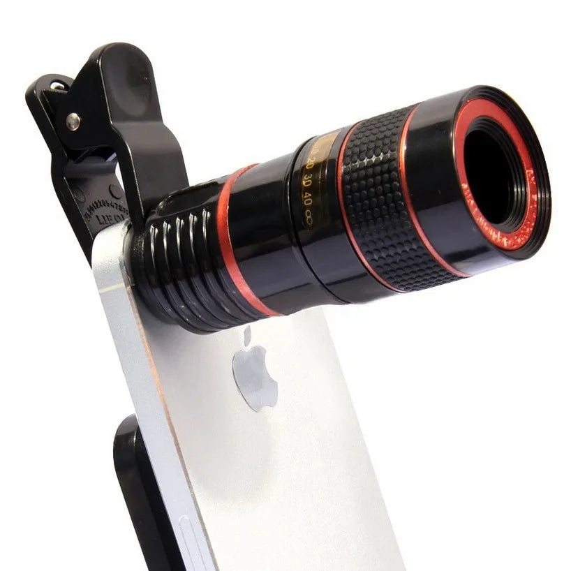 Telephoto Phone Lens Camera Universal Zoom Lens High Definition Focusing Effect Photography Large Light Transmission High Colour