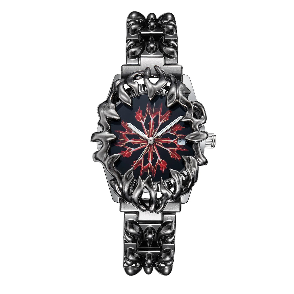 fashion heterosexual claw watch alabaster style retro Y2K European American watches special shaped advanced ins niche watches