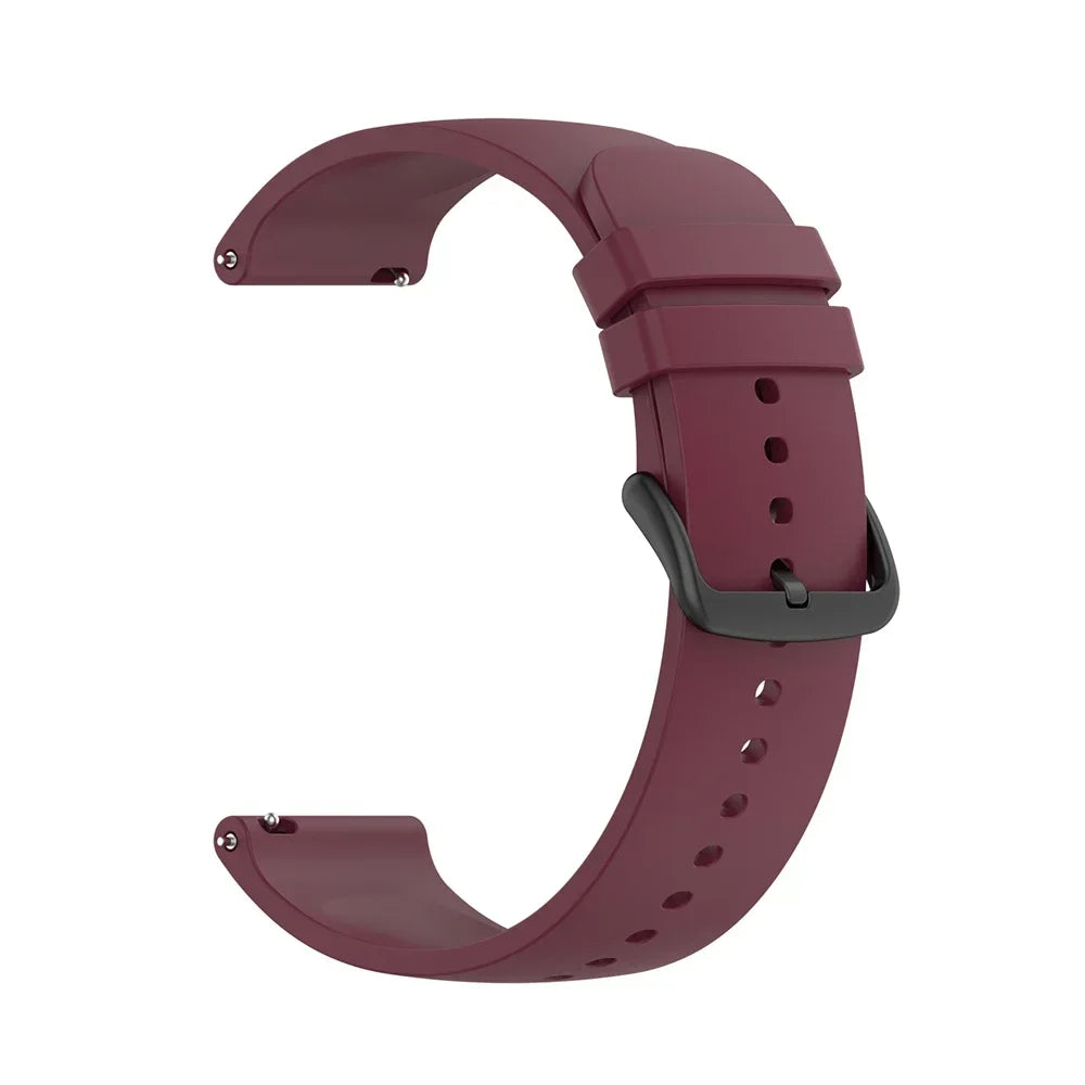 Sports Silicone 20mm 22mm Watch Strap For Garmin Venu 3 Band Forerunner 265 255 Music Vivoactive 4 For Garmin Venu Sq 2 Bracelet