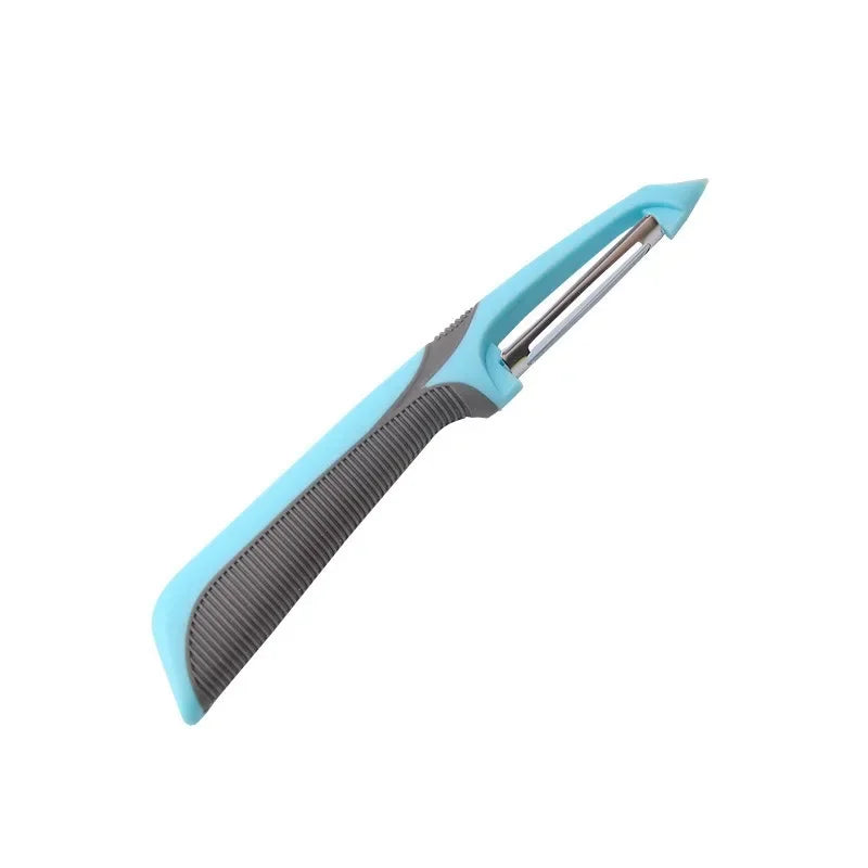 1Pcs Household Multifunctional Stainless Steel Manual Peeling Tool, Kitchen Hand‑Held Peeler Cutter for Daily Kitchen Use