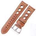 Vintage Cowhide Genuine Leather Watch Strap 20mm 22mm 24mm Fashion Pin Buckle Band Unisex Watchband