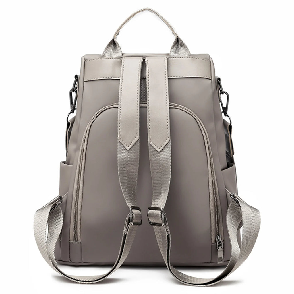 Luxury Women Backpack Casual Black/Khaki/Rose Red School Bag for Girls Detachable Strap Travel Shoulder Bag Mochila Rucksack