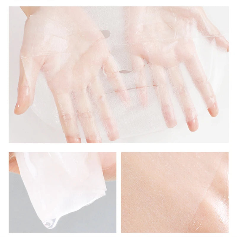 10pcs BIOAQUA Vitamin C Facial Mask Face skincare Moisturizing Face Mark Brightening Repairing Facial Masks for Face Skin Care