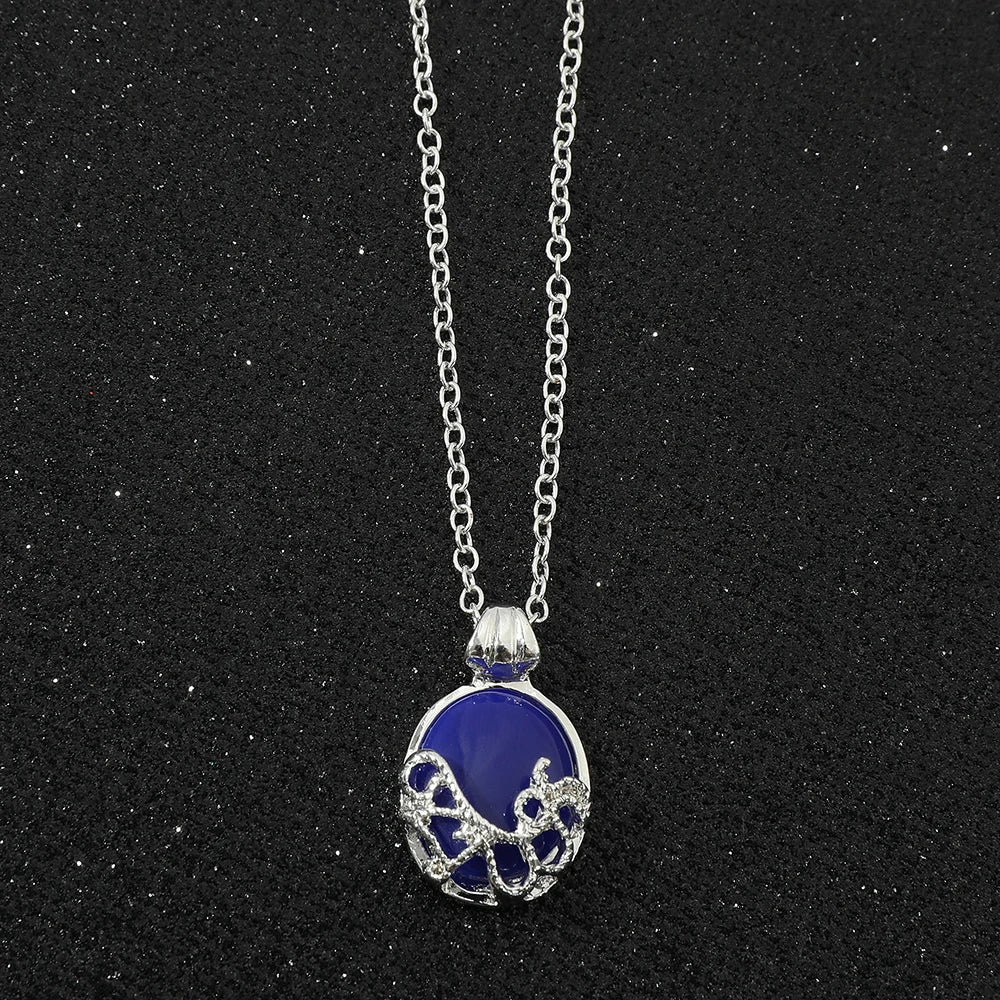 Popular Movie Vampire Diaries Necklace Elena Gilbert Vervain Romantic Crystal Pendant Necklace For Women Charm Jewelry