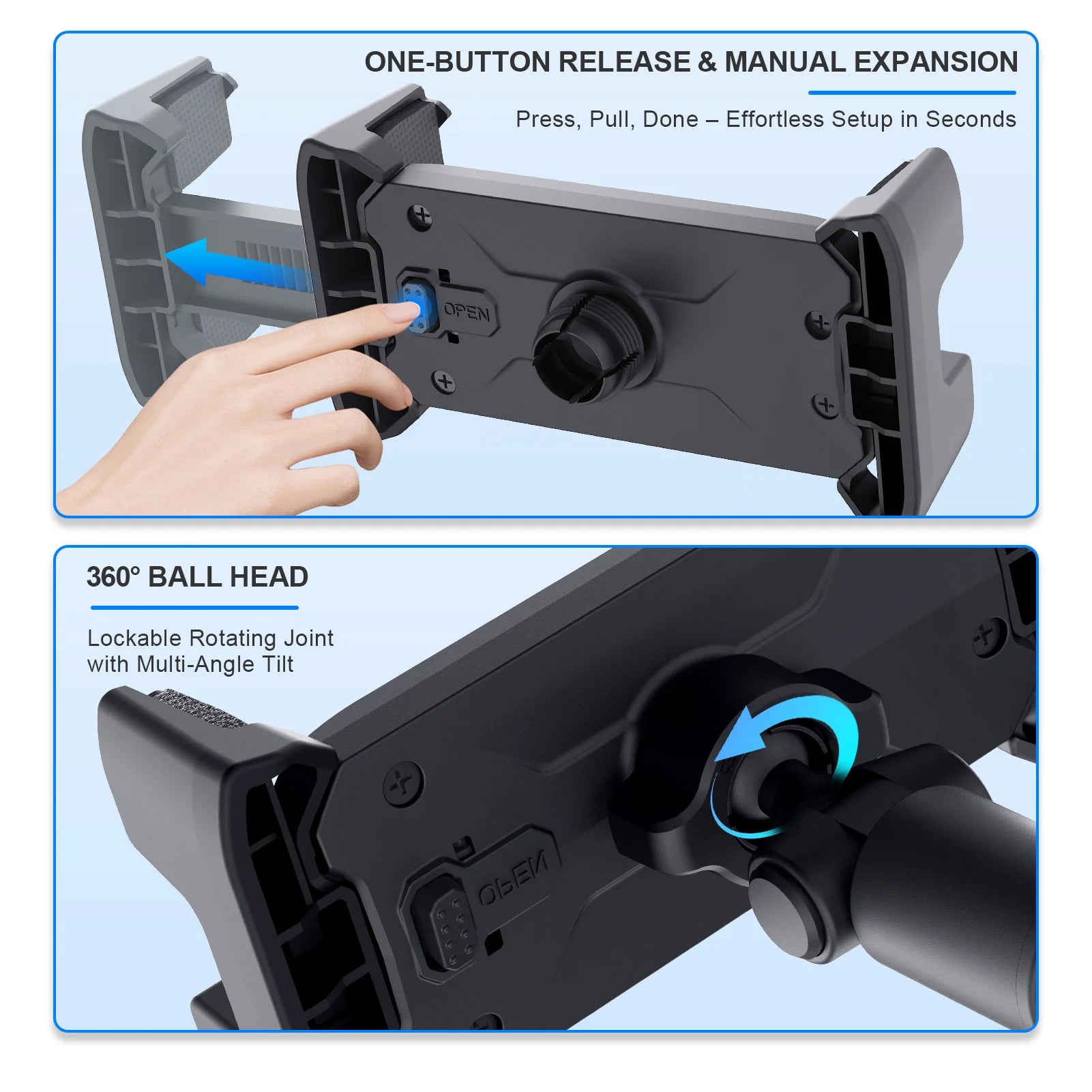 Xnyocn Tripod Floor Tablet Stand Adjustable Holder Mount Support for iPad Air Pro 12.9 Mini Xiaomi 4-13 Inch Lazy Holder Bracket