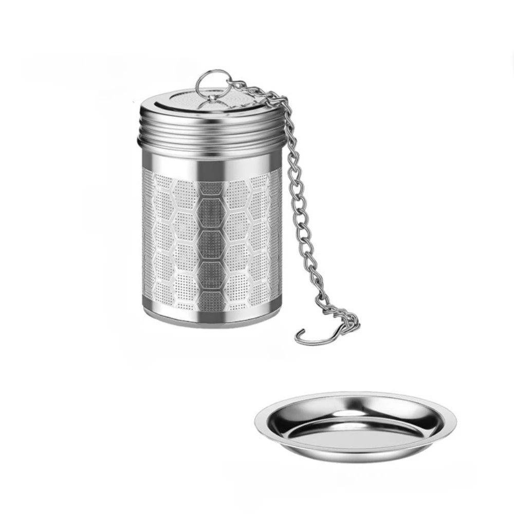 Tea Water Separator Reusable Coffee Tea Filter Stainless Steel Tea Infusers Loose Tea Strainer for Spices and Seasonings