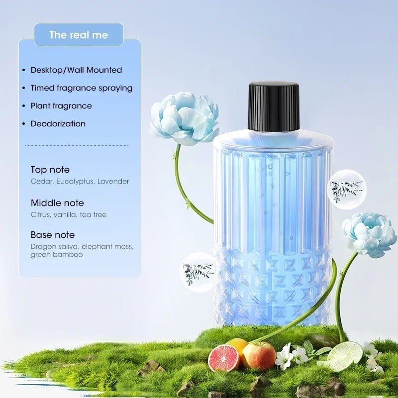Smart USB Full-automatic 5-gear Plant Essential Oil Diffuser Perfume Humidifier Home Car Deodorization Aromatherapy Machine