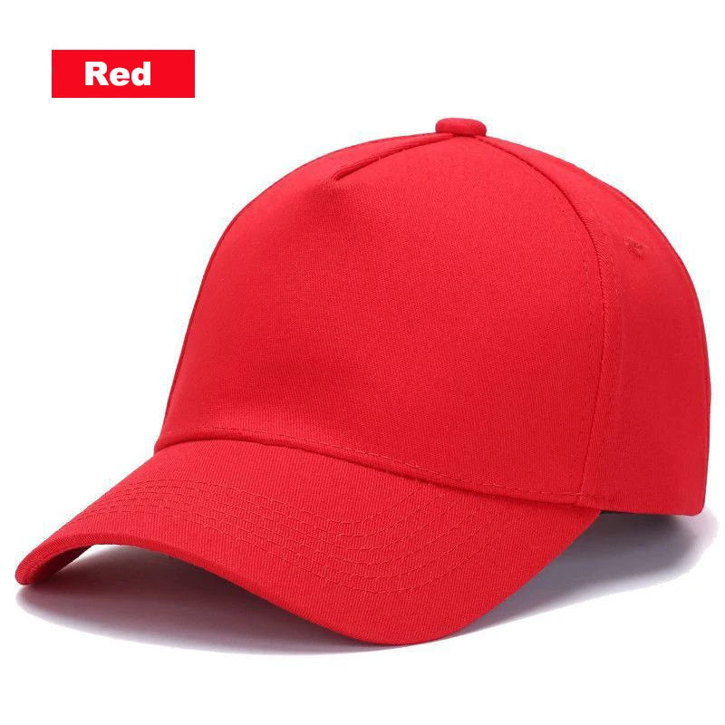 Custom Logo Embroidery Baseball Cap Diy Text Pattern Five panels Sun Hat Design Cotton Caps Wholesale Dad Hats
