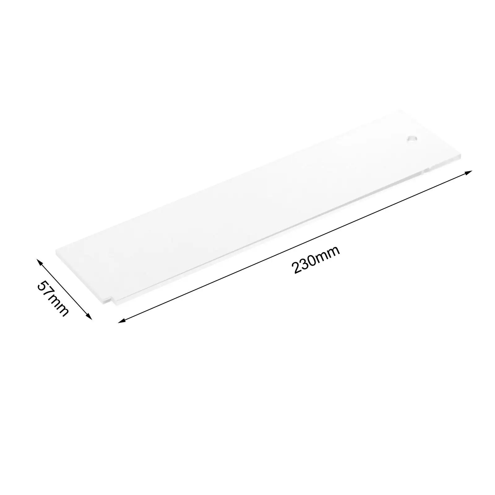 Snowboard Wax Remover Rectangle Clear Ski Wax Remover for Single and Double Board Waxing Snowboard Tuning Snowboarding Wide Ski