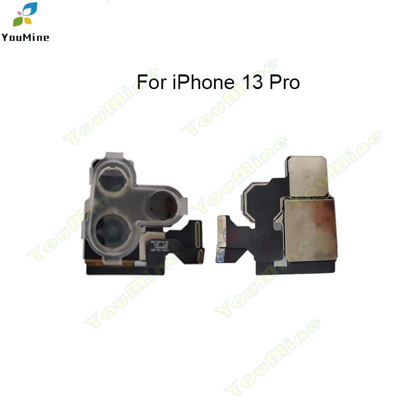 Quality Rear Camera For iPhone 12 mini 13Pro 14 Pro Max Back Camera For iphone 13 mini 14 Plus Rear Main Lens Flex Cable Camera