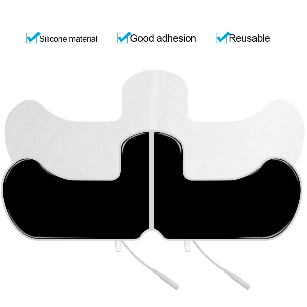 EMS Tens Electrode Pads Gel for Shoulder Back Waist Massage Acupuncture Digital Massager Pulse Muscle Stimulator Electro Pad