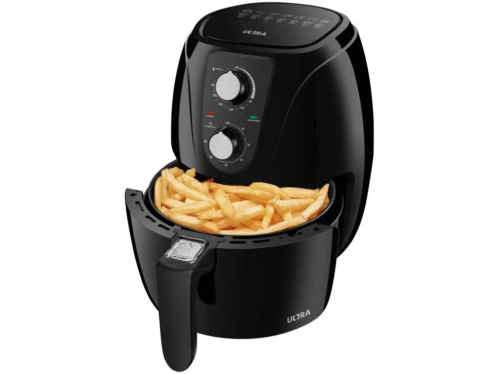 Electric Fryer Without Oil/Air Fryer Ultra Af-Ut-01 Black with Timer 3.2L - 110V