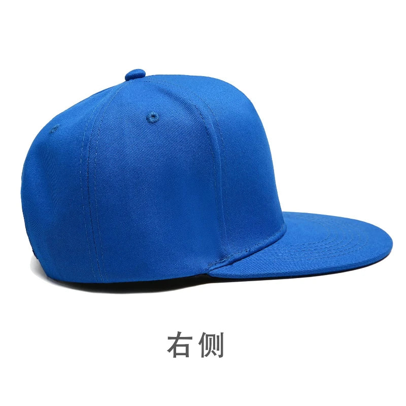 Custom 5-Piece Hip Hop Flat Brim Baseball Cap Set Printed Logo Snapback Hats for Men Women Travel Friendly Wholesale Gorros