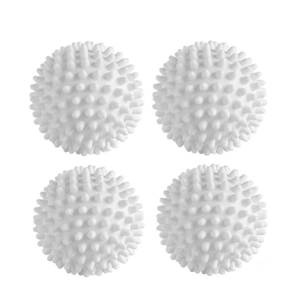 Reusable Laundry Ball Set (1/4pc) - Removes Hair, Softens Clothing, Prevents Tangling, Reduces Wrinkles