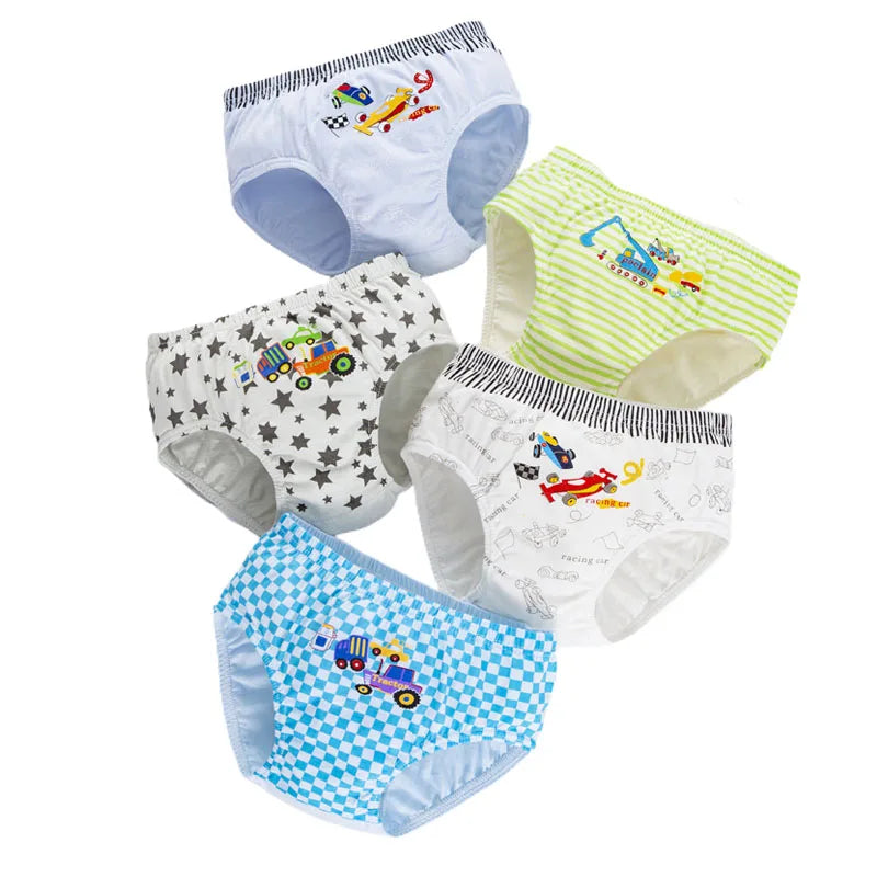 Multipack Children Boys Boxer Briefs Cotton Kids Underwear Boy Panties Cotton Boys Underpants 2-14 Years Boxershorts Breathable