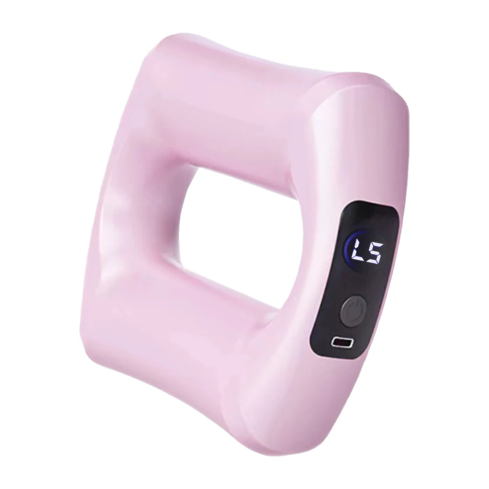 Electric Fascia Ring Body Fitness Massage Ring Vibration Body Shaping Massager Abdomen Belly Waist Deep Tissue Massage Device