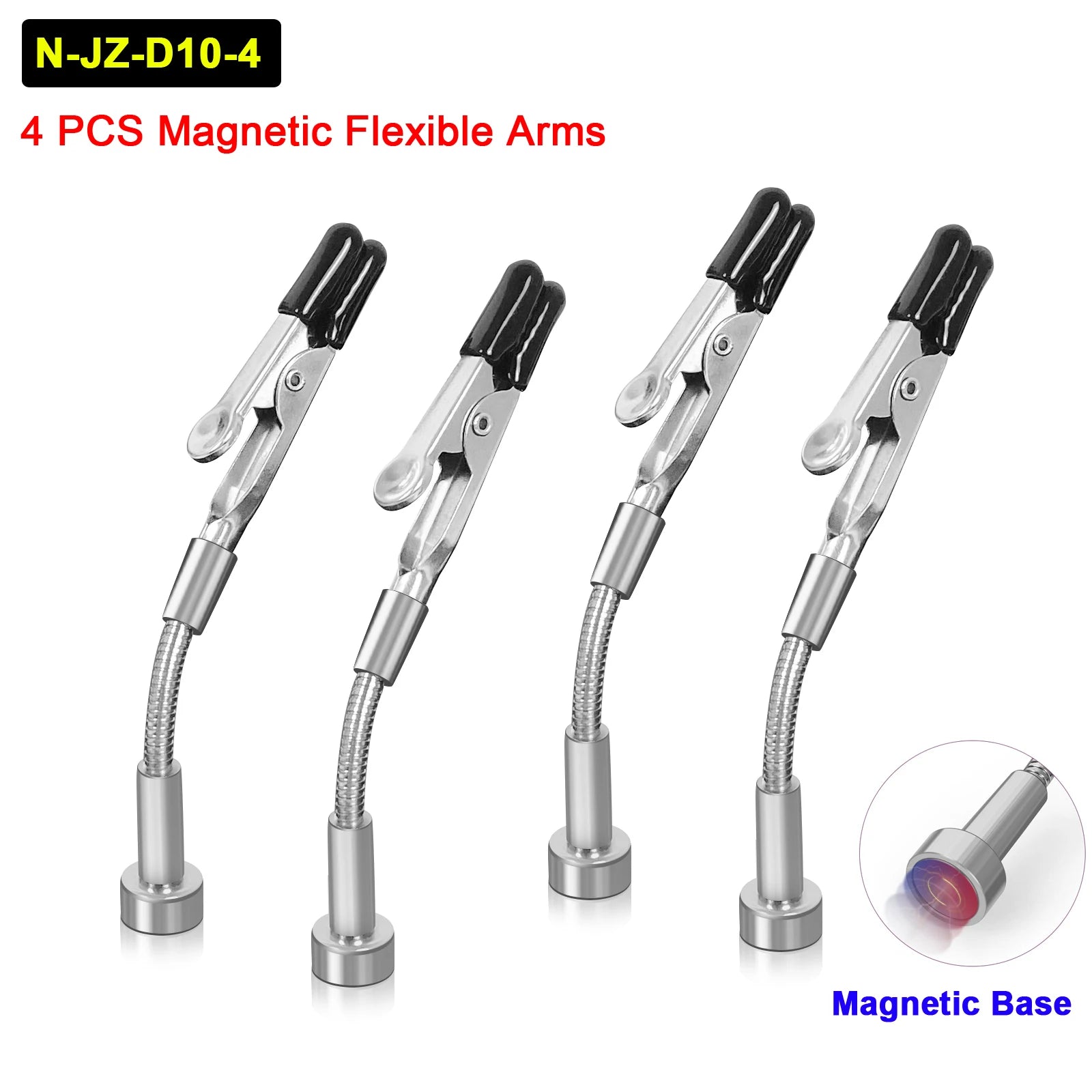 NEWACALOX Magnetic Mini Soldering Flexible Arm PCB Circuit Board Hoder Soldering Tool for Jewelry Making/Electronic Repair
