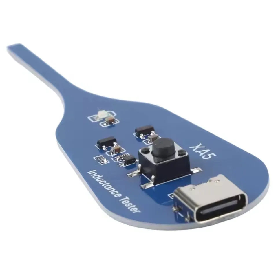 Type-C Powered High Precision Mainboard Coil Testing Tool Fast Inductance Fault Detection Diagnosis Mini Inductor Tester