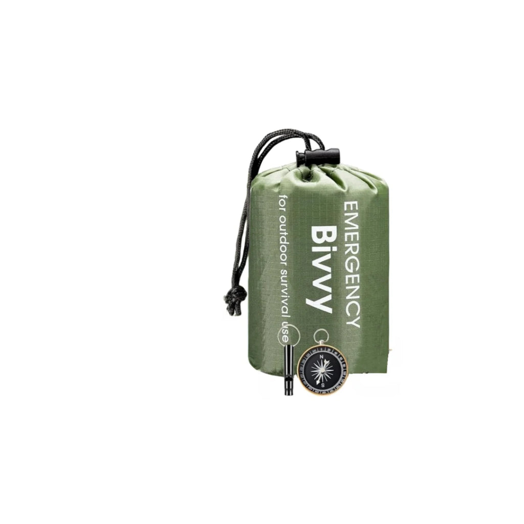 1、PERFECT EMERGENCY BAG: The emergency sleeping bag serves as your emergency blanket, survival shelter, and emergency bivy sack