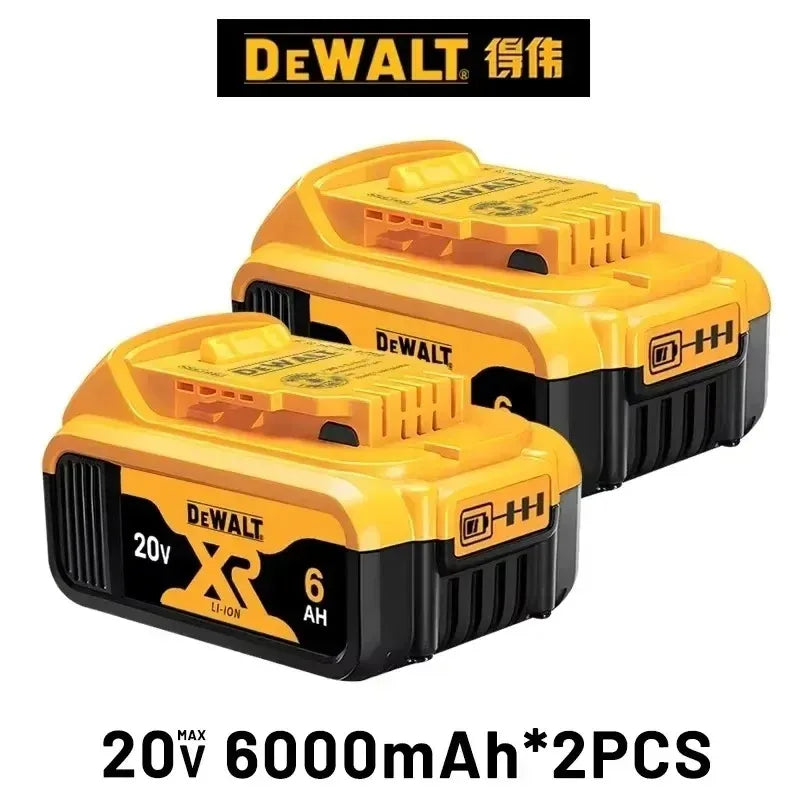 Original DEWALT battery 20V/60V 6000mAh 9000mAh rechargeable Li-Ion battery ,Dewalt tool battery, charger，electric drill，DCD805，