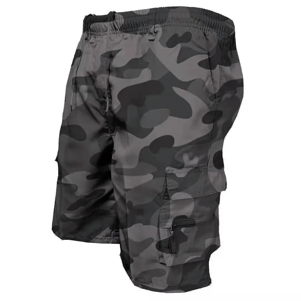 Men's Cargo Shorts Big Pocket Short trousers summer Male Camouflage Shorts Fashion Casual Sport Slacks Cargo jogging Short Pants