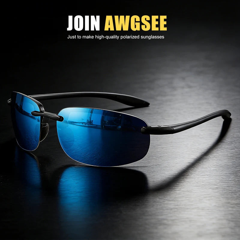 Polarized Sports Sunglasses TR90 Material Flexible & Durable - UV Protection for Driving Fishing Golf Cycling Unisex