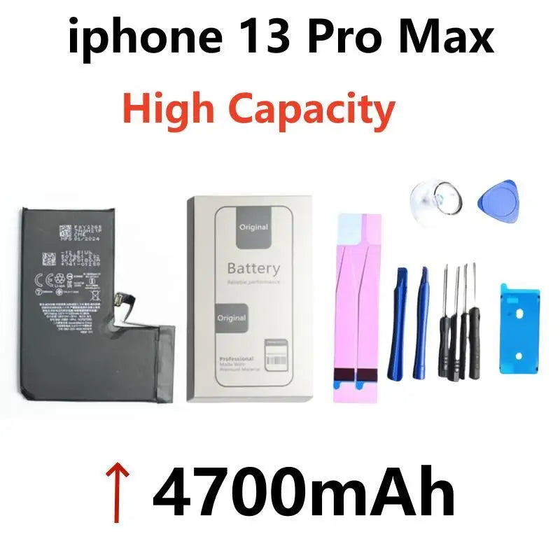 Xilecaly Battery For iPhone 14 Pro Max 11 Pro 12 13 Mini Pro Max Original Real High Capacity Replacement Bateria Warranty 1 Year