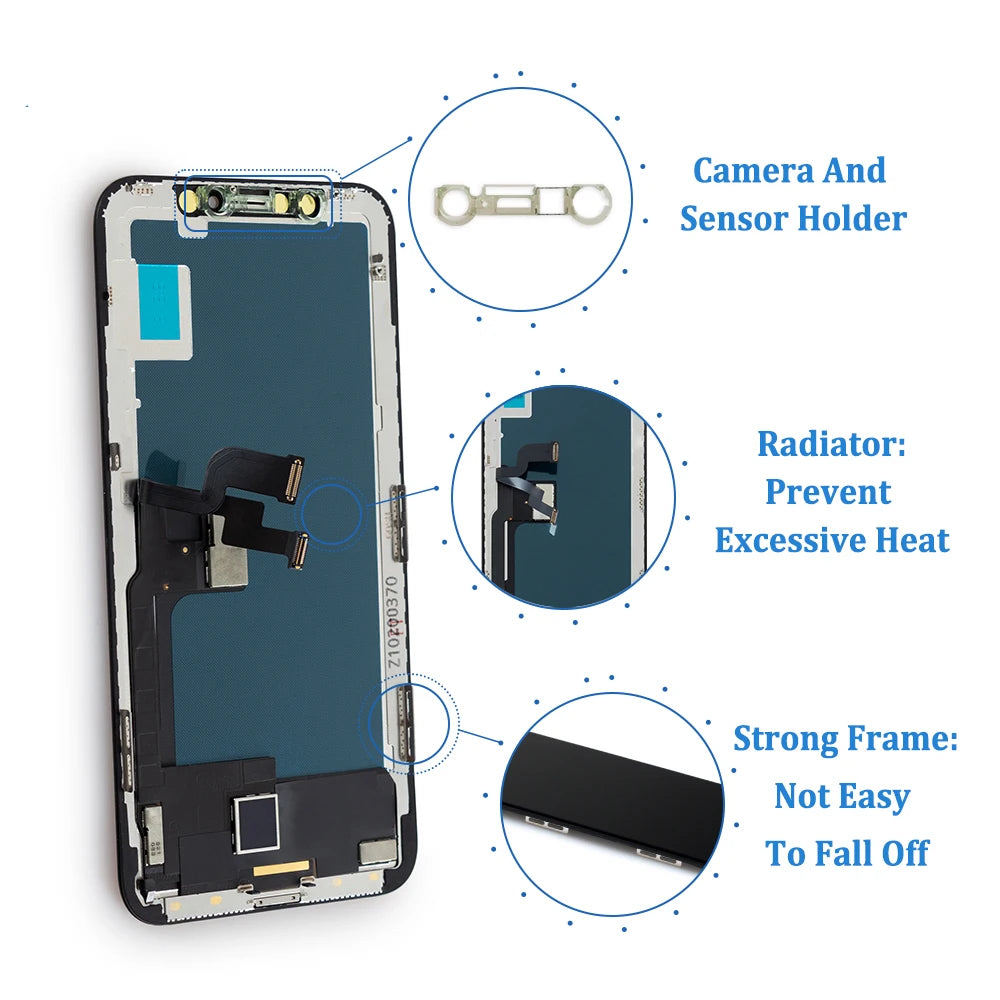 OLED Lcd For iPhone X 11 12 Pro Display Wholesale Price Factory Display For iPhone X Xs Xr 11 12 13 Pro Max Screen Replacement