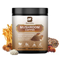 BWEORTHS 70/120/250G Mushroom Coffee Mixed Reishi&Lion's Mane Mushrooms Support Immunity&Focus Health Boost Memory NO-GMO