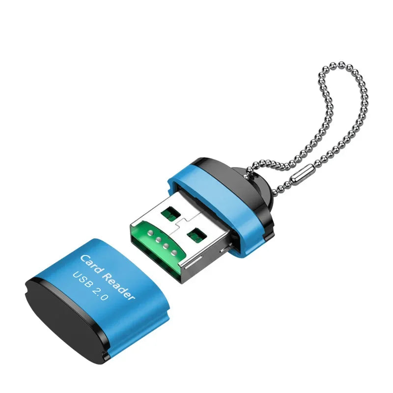 For USB Micro SD/TF Card Reader USB 2.0 Mini Mobile Phone Memory Card Reader High Speed USB Adapter For Laptop Accessories
