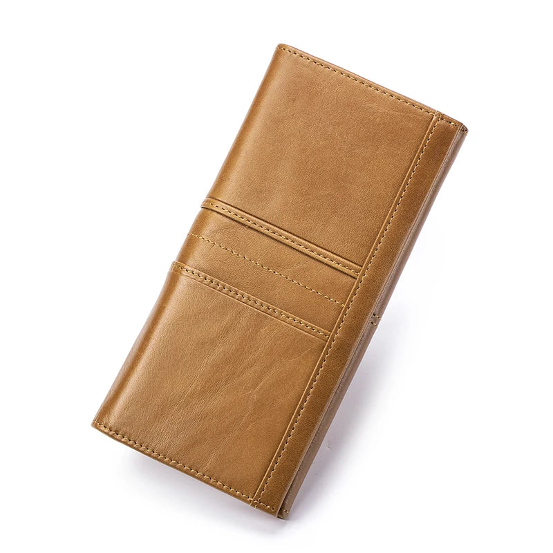 SCHLATUM Women Leather  Wallet Long Multifunction Business Card Holder Purse Brand Fashion Female Purse