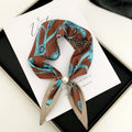 Korean Style Elegant Pearl Magnetic Scarf Women Summer Versatile Breathable Neckerchief Fashion Accessory Neck Wrap Scarves