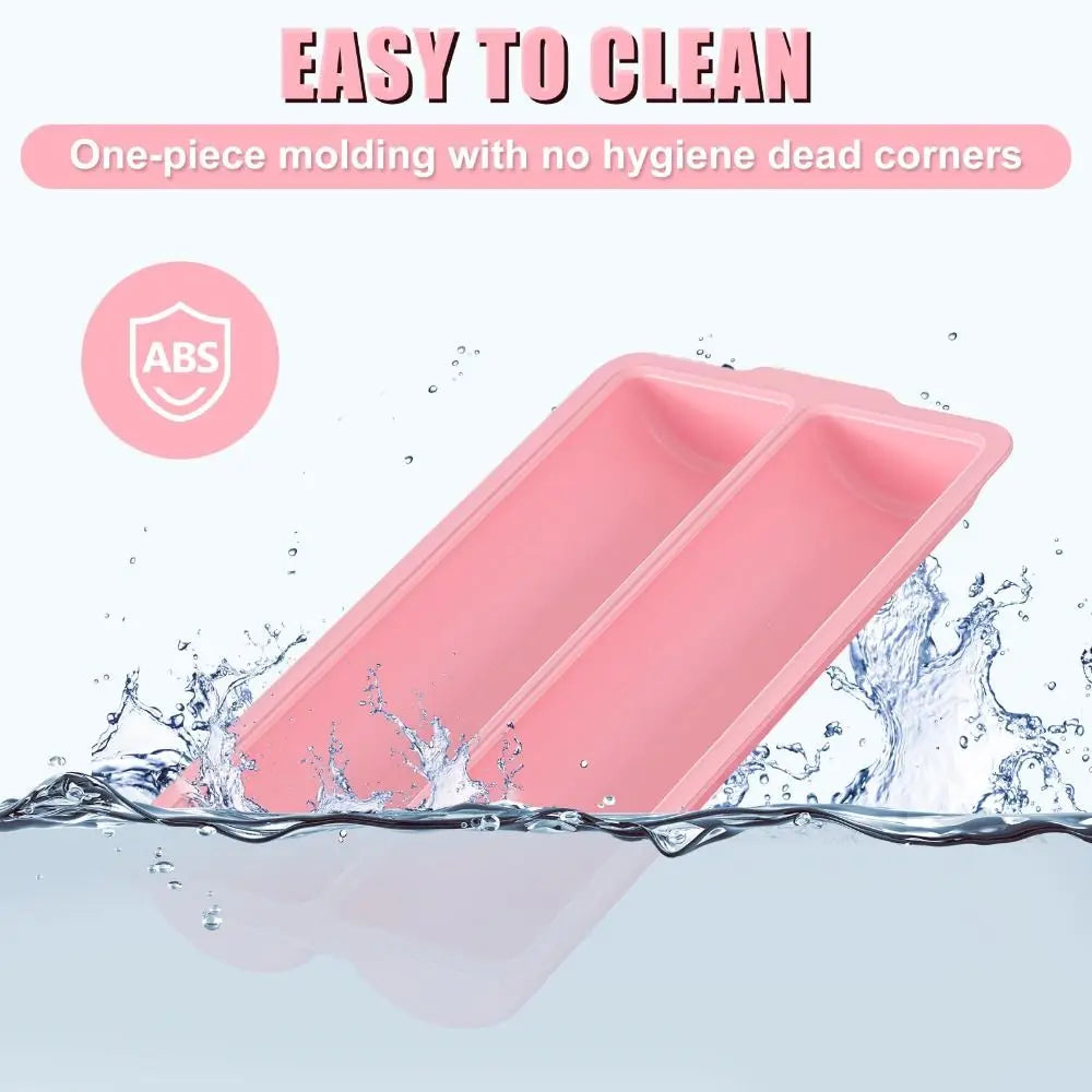 Double Row Tray Cake Pop Mold Set Reusable with Acrylic Stand Cake Pop Cutter DIY Non-Stick Lollipop Mold Party Desserts