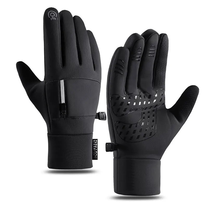 GTUBIKE New Winter Warm Gloves Windproof Waterproof Touchscreen Gloves Outdoor Sports Running Cycling Fishing Skiing Glove