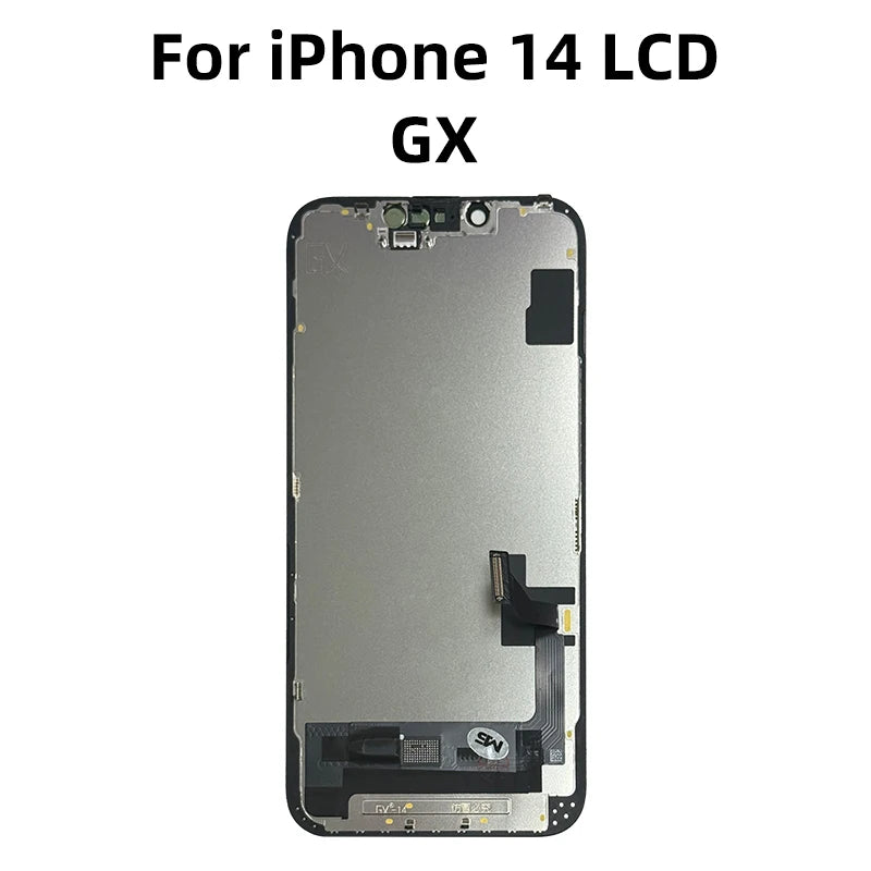 GX OLED For iPhone X XS XR XS Max LCD 11ProMax 13 ProMax 14ProMax 3D Touch Screen Digitizer 12 Mini 12 Pro Max Replacement Parts