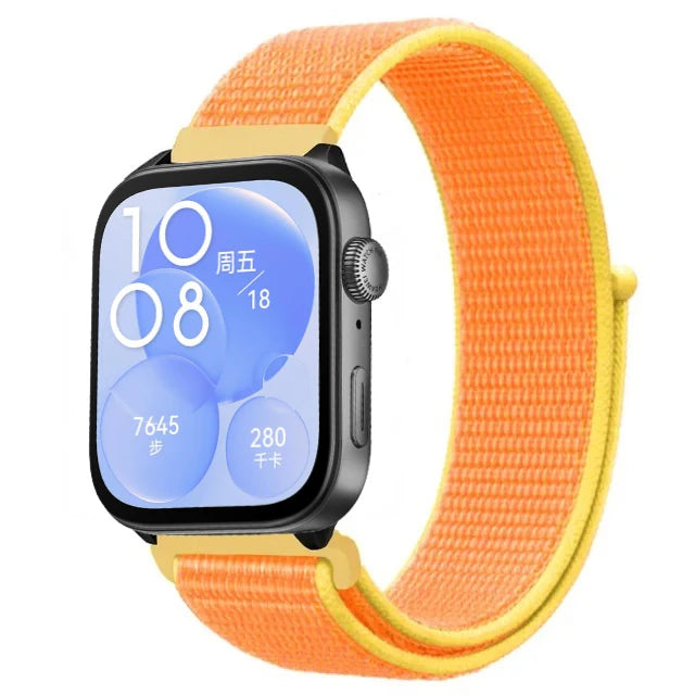 Nylon Loop Strap For Huawei Watch Fit 5/4/3 Sport Breathable Replacement Bracelet Wristband Huawei Watch Fit 4 5 Pro Accessories