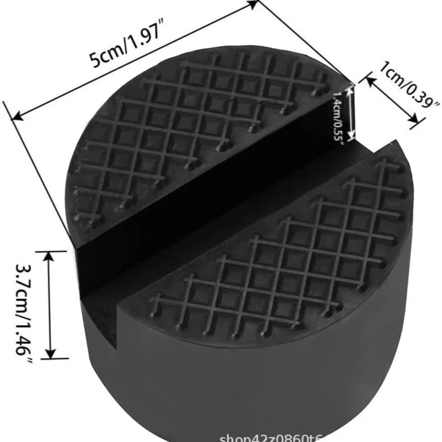 Universal Car Lift Jack Stand Rubber Pads Frame Protector Adapter Floor Slotted Car Jack For Lexus Subaru Fiat Volvo..