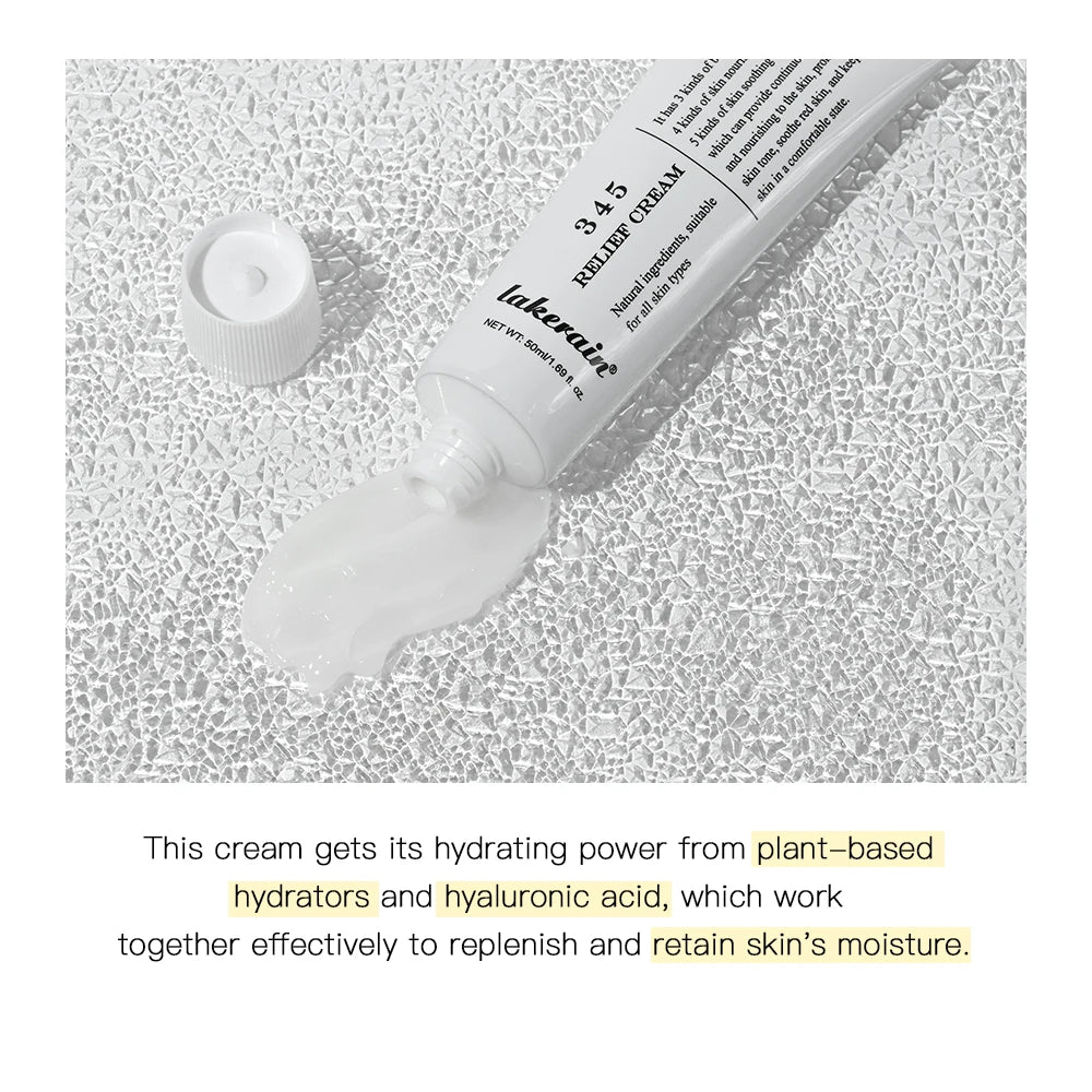 345 Relief Cream Address Blemishes Nourish Skin And Provide Moisturizing And Calming  Lifting Beauty Moisturizer Korean Product