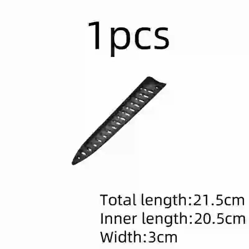 Kitchen Knife Sheath Black Plastic Knife Covers Knife Blade Protector Cover Guards Case Kitchen Accessories кухонні аксесуари