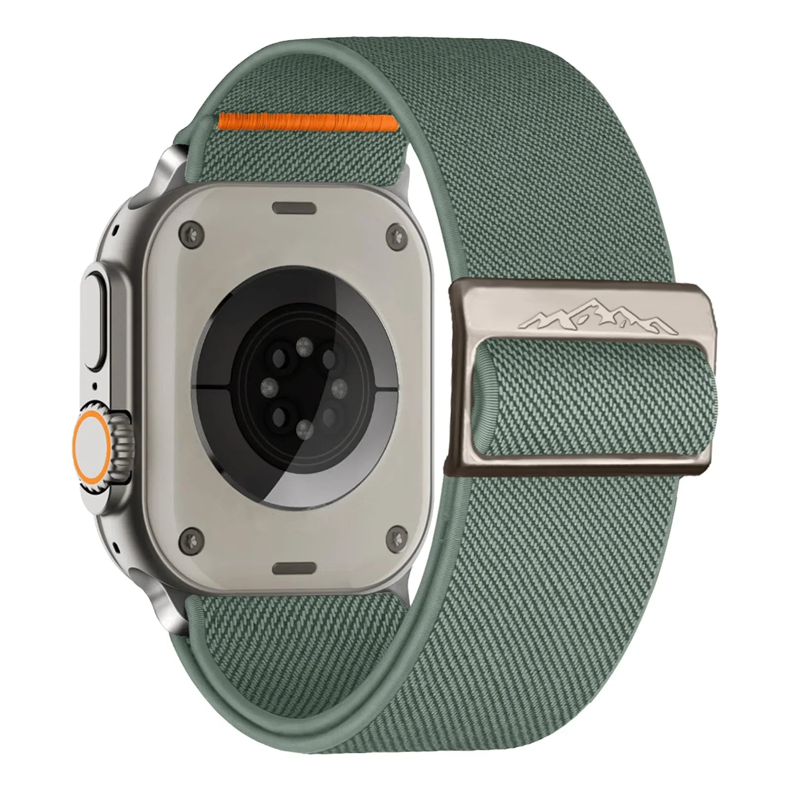Nylon Strap for Apple Watch Ultra 2 Band 49mm 9 8 7 45mm 41mm 44mm 40mm 42mm Braided Elastic Bracelet for IWatch Series 6 SE 5 4