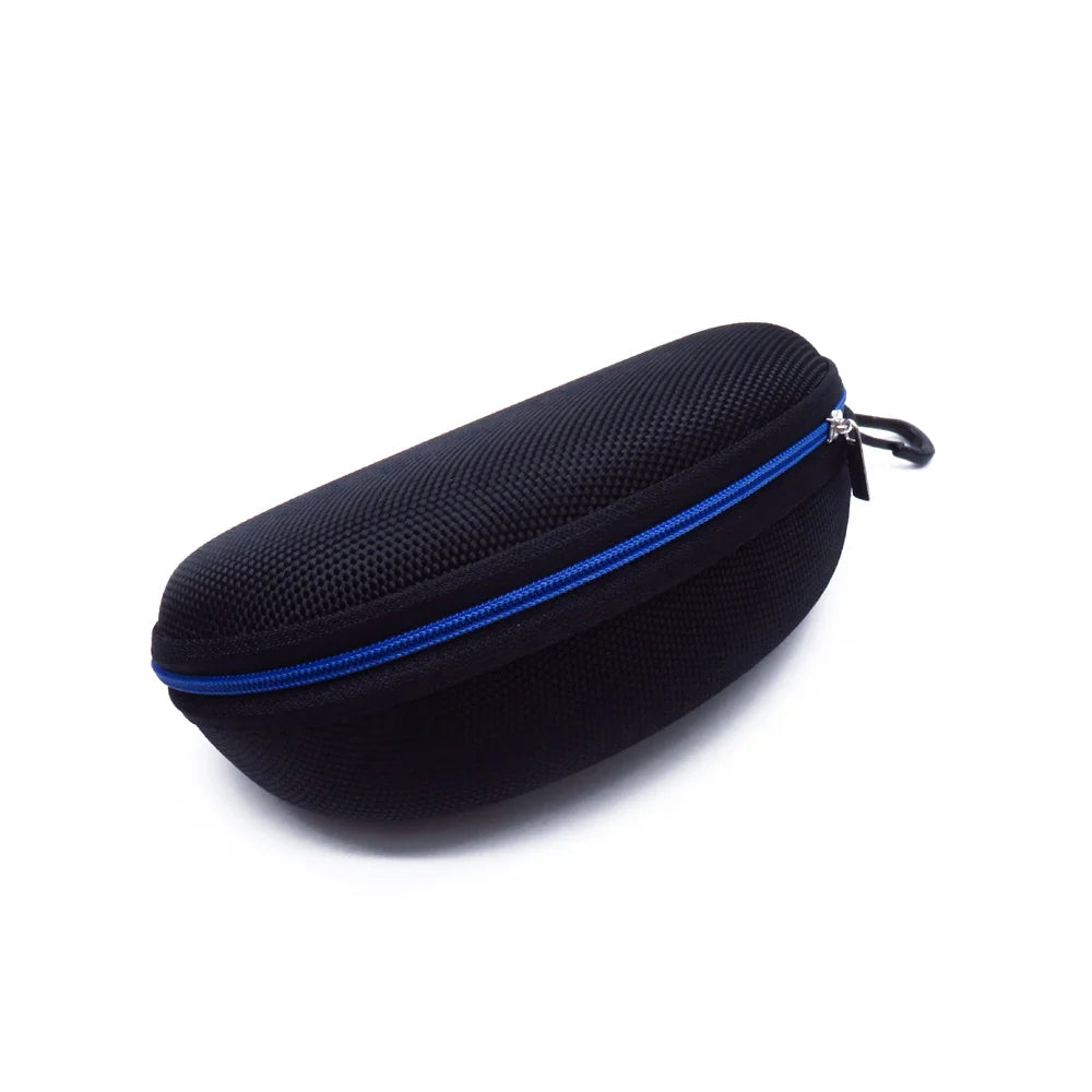 Portable EVA Glasses Case with Carabiner Hook Colorful Sunglasses Hard Case Zipper Eyeglasses Protector Box Holder New 2026