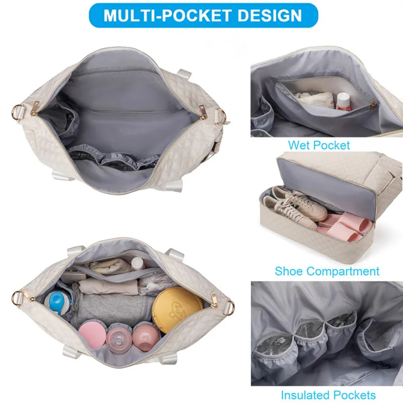 3pcs/set Baby Diaper Bags Diaper Bag Traval Maternity Backpack for Women Outdoor Changing Bags Fashion Mom Shoulder Bags