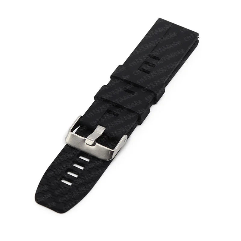 22mm Silicone Watch Band for Huawei Watch GT 2 46mm Soft Sport Strap Bracelet Watchband for Samsung Galaxy Watch 46mm Gear S3