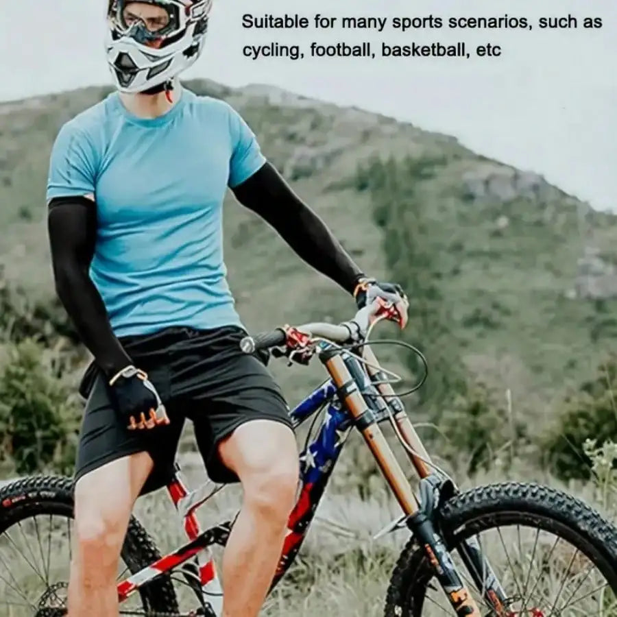 3 Pairs Unisex Breathable & Elastic Quick-Dry Arm Sleeves, Suitable For Daily Use, Sports, Cycling, Running, Summer Outdoor, Anti-UV Beach Essential