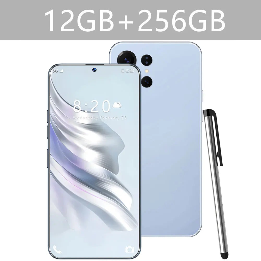 NEW S26 Ultra Smartphone 2026 Original 7.3HD Global Version 5G Dual Card Cheap Cellphones 7800mAh Android 15 Mobile Cell Phones