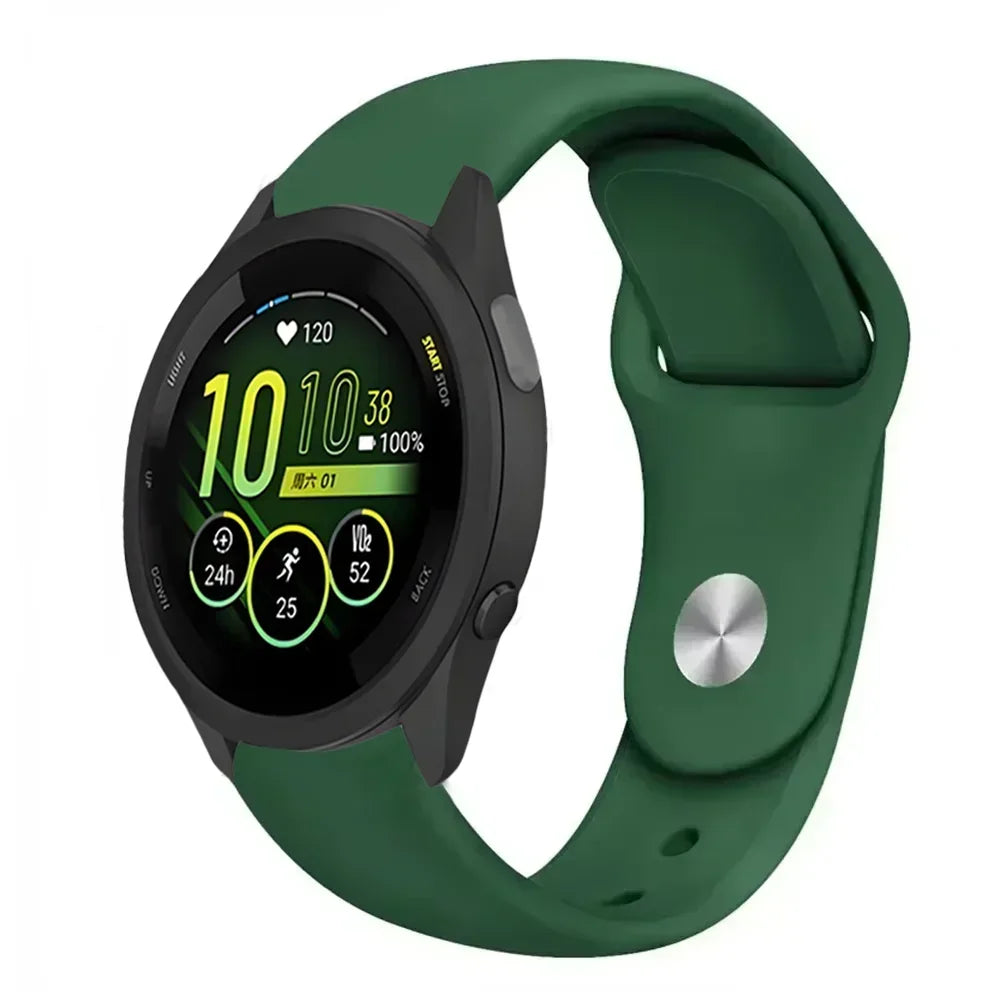 18mm 20mm 22mm Silicone Strap for Gramin Venu 3 3S 2 Active 5 Vivoactive 5 Bracelet Garmin Forerunner 165 55 965 265 265S Correa