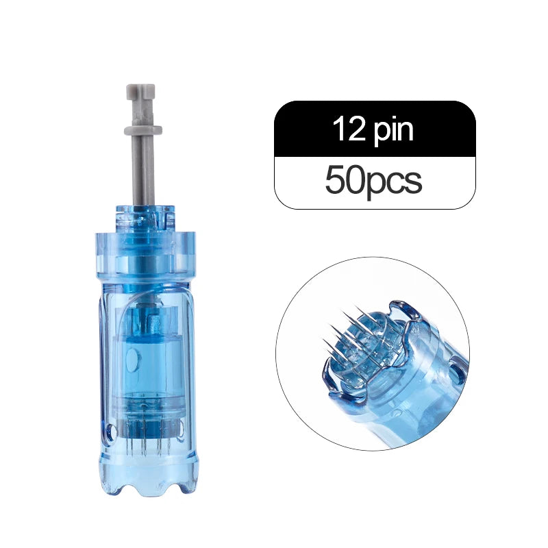 Dr. pen M8S Needle A8S Tips  A9 Pin A11 MTS Microneedle  Anti- back flow Design Bayonet Cartridge Needle length 0.25 MM