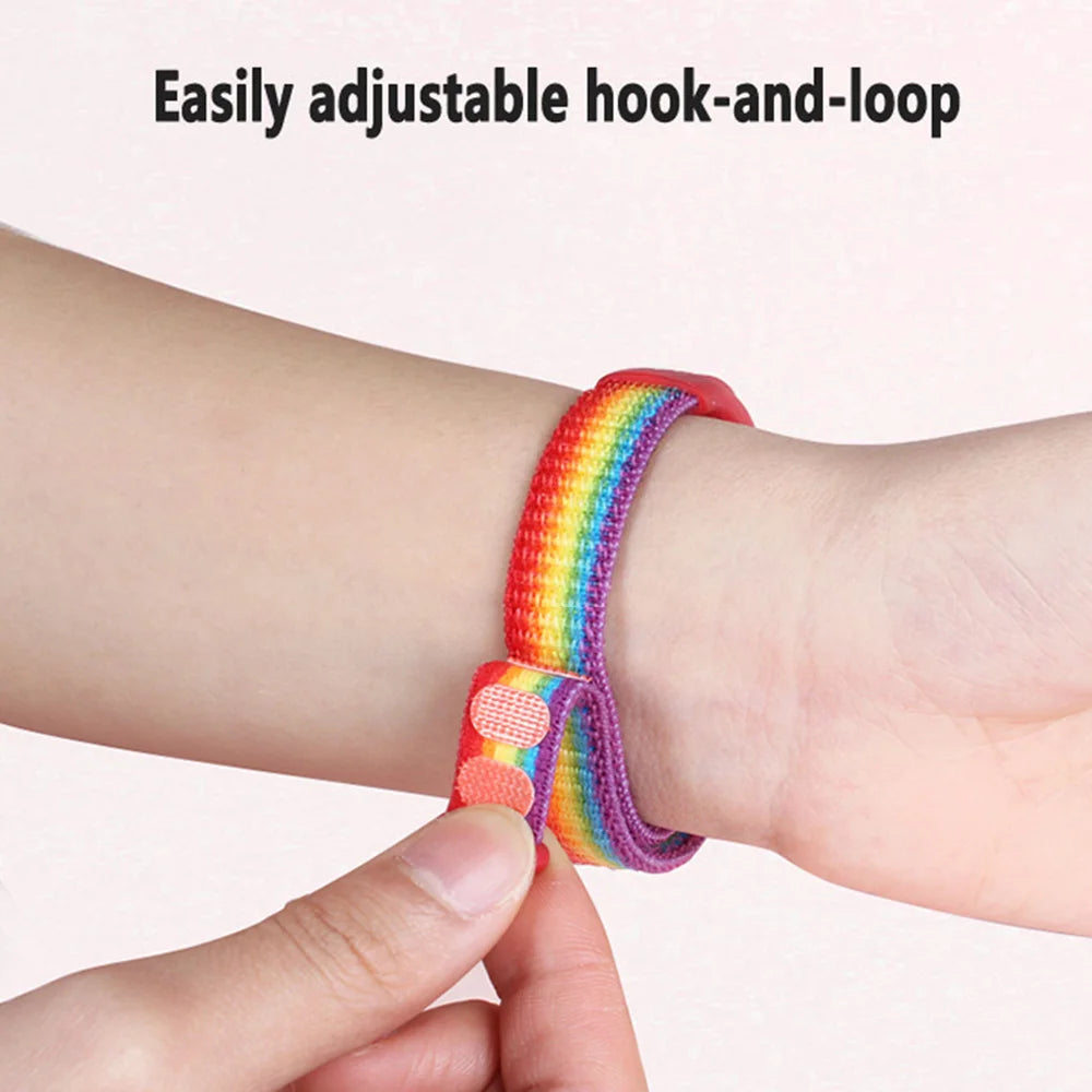 Nylon Loop for xiaomi Mi Band 10 9 8 Straps SmartWatch Wristband Correa Replacement Sport Pulsera for Miband 7 6 5 4 3 Bracelet