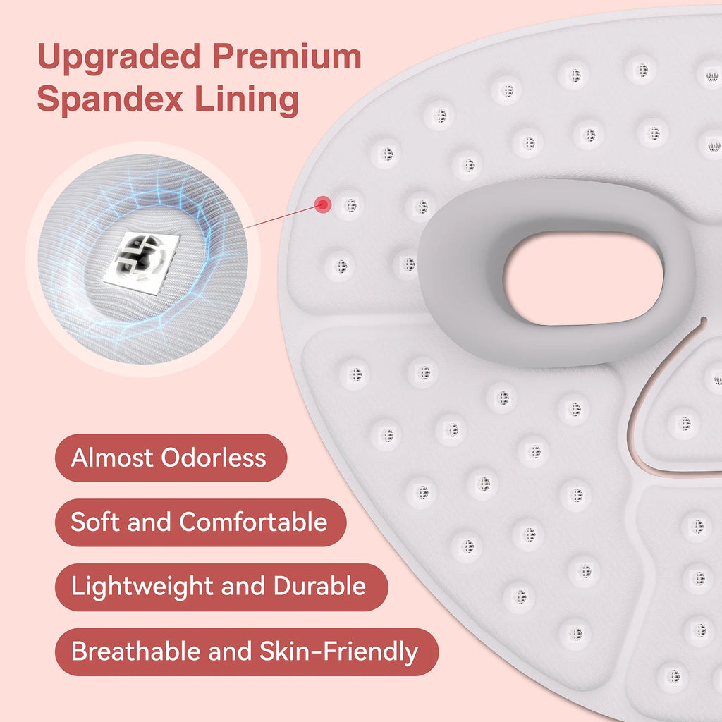Hello Face M500S Blue Mask 630nm Red Light and 850 NIR Light Amber Light Blue Light Purple Light Therapy Face Neck Care Machine
