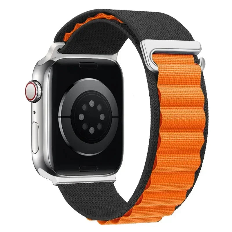 Alpine loop strap For apple watch Ultra 2 band 49mm 44mm 40mm 45mm 41mm 42mm 38mm bracelet correa iWatch series 9 8 7 5 se bands